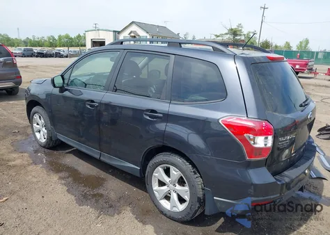 2015 Subaru Forester 2.5I Premium из США, поврежденный, VIN JF2SJADC8FH559386